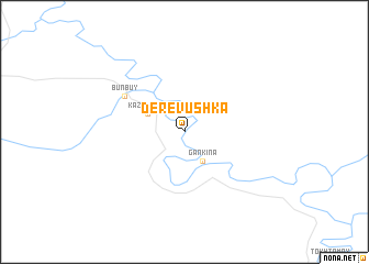 map of Derevushka