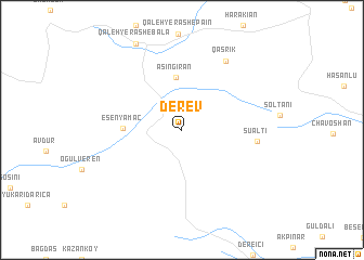 map of Derev