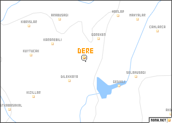 map of Dere