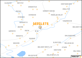 map of Derglets