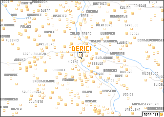 map of Ðerići