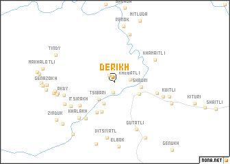 map of Derikh