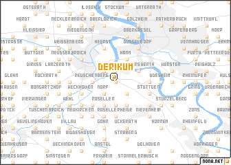 map of Derikum