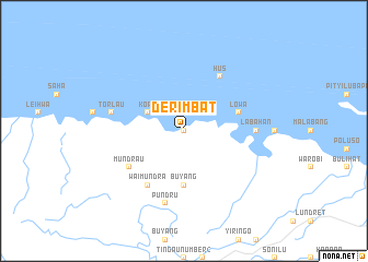 map of Derimbat
