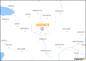 map of Derince