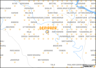 map of Deripāra