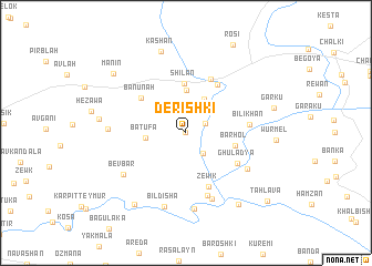 map of Dērishkī