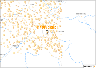 map of Deriyākhāl