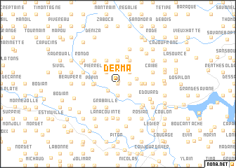 map of Derma