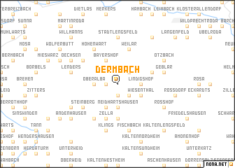 map of Dermbach