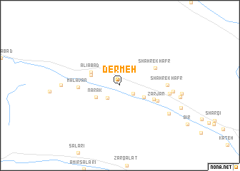 map of Dermeh