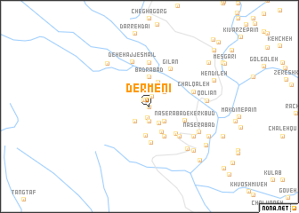 map of Dermenī