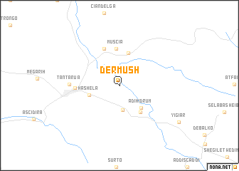 map of Dermush