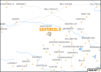 map of Dernagola