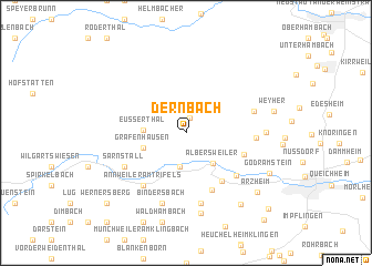 map of Dernbach
