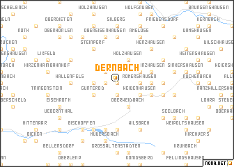 map of Dernbach