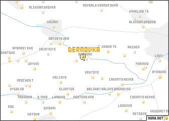 map of Dernovka