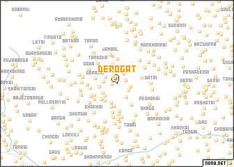 map of Derogat