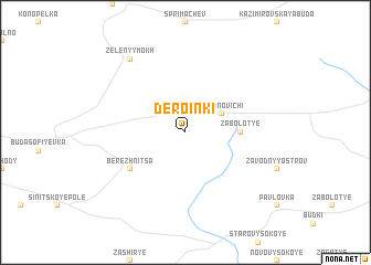 map of Deroinki