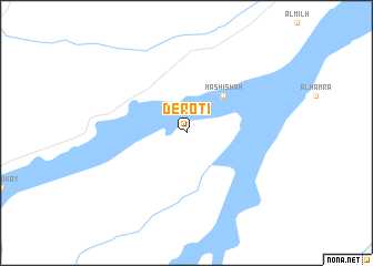 map of Deroti