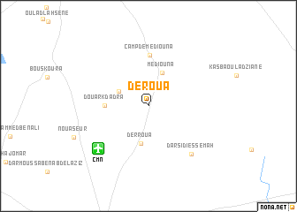 map of Deroua