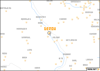 map of Derow