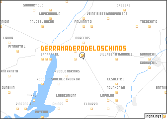 map of Derramadero de los Chinos