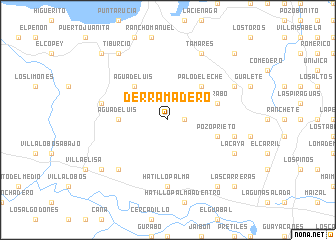 map of Derramadero