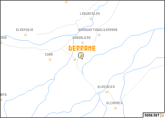 map of Derrame