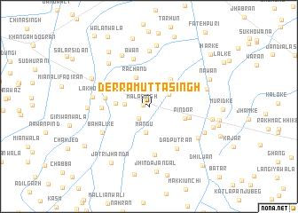 map of Derra Mutta Singh