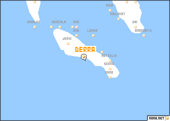 map of Derra