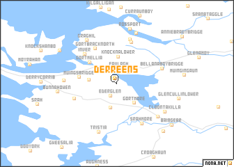 map of Derreens