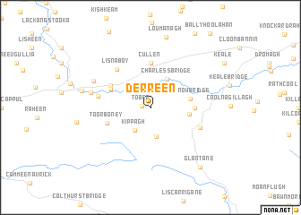 map of Derreen