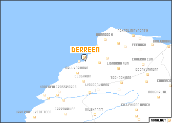 map of Derreen