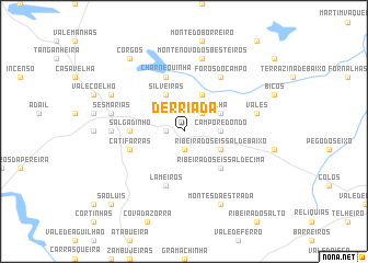 map of Derriada