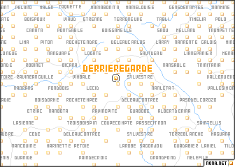 map of Derrière Garde