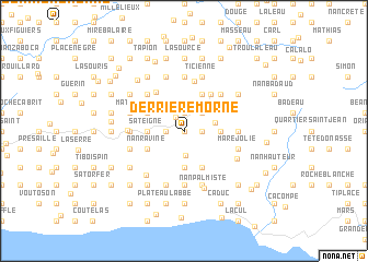 map of Derrière Morne