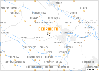 map of Derrington