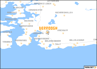 map of Derroogh