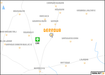map of Derroua