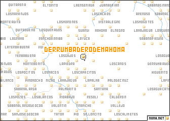map of Derrumbadero de Mahoma