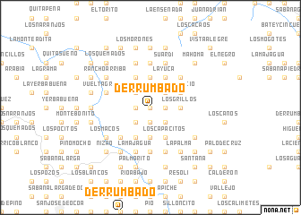 map of Derrumbado