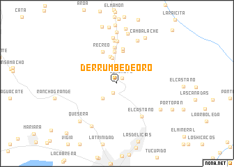 map of Derrumbe de Oro