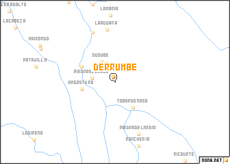 map of Derrumbe
