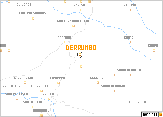map of Derrumbo