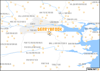 map of Derrybrook