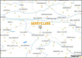 map of Derryclure