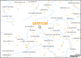 map of Derrycon