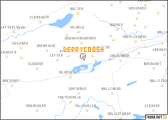 map of Derrycoosh