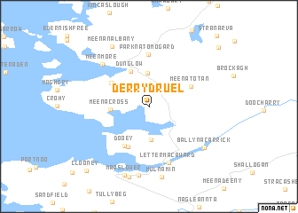 map of Derrydruel